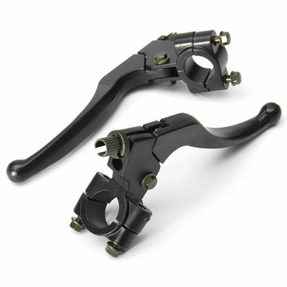 Pair 7/8" 22mm Brake Levers For Honda CRF450R CRF450X CRF50F CRF70F CRF80F XL100