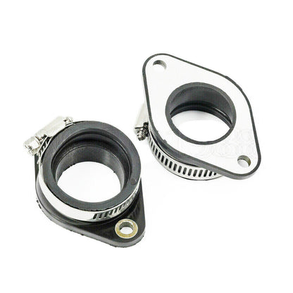 2x Carburetor Carby Intake manifold boot For Honda SL350A CL350A CL350K3 CL350K2