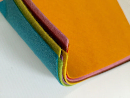 10 x Handicraft A4 Sheet Felt Fabric Crafting 1mm thick sewing Glue Scrapbooking
