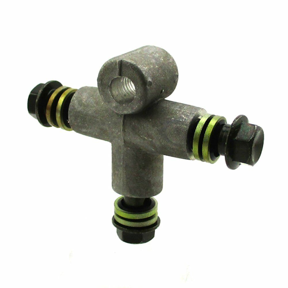 Hydraulic Brake Hose Pipe Tee Coupling Connector 3way Adapter ATV Quad Dirt Bike