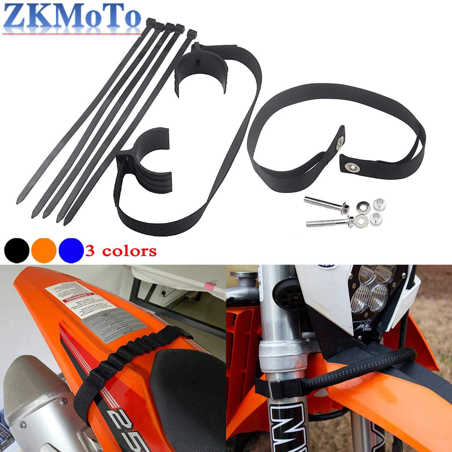 Holding Strap Lift Handle For KTM Husqvarna Suzuki Kawasaki Suzuki Yamaha Honda