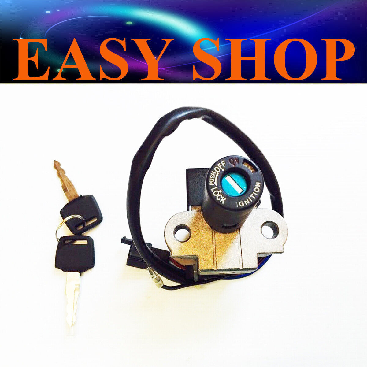 3 Wires Ignition Switch Barrel Key Honda CBR1100XX VTR1000 VFR800 CB500 CB600