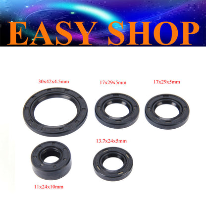 Rubber Crankshaft Case Kick Start Oil Seal CD110 110cc 125cc Thumpstar NST Baja