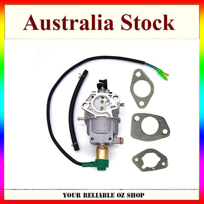Carburetor Carby Carb Solenoid Honda GX340 GX390 11HP 13HP 182F Engine Generator