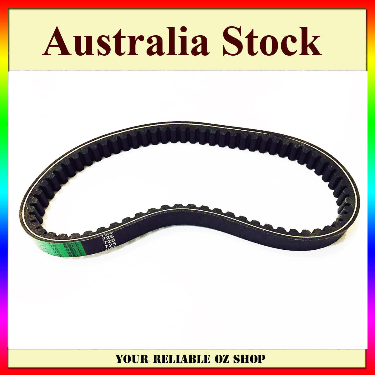9.100.018-725 Drive Belt Hammerhead 80T & TrailMaster Mid XRX Mud Head Go Karts