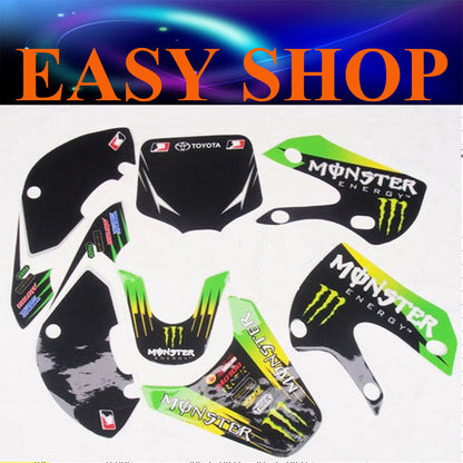 Rockstar Sticker Decal Kit 110cc 125cc 150cc 140cc Taotao Kymco Apollo Thumpstar