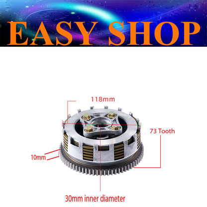 5 Plate 73 Tooth Clutch For CTM 125 Keeway Titan YAMASAKI YM125-3 Motorcycle