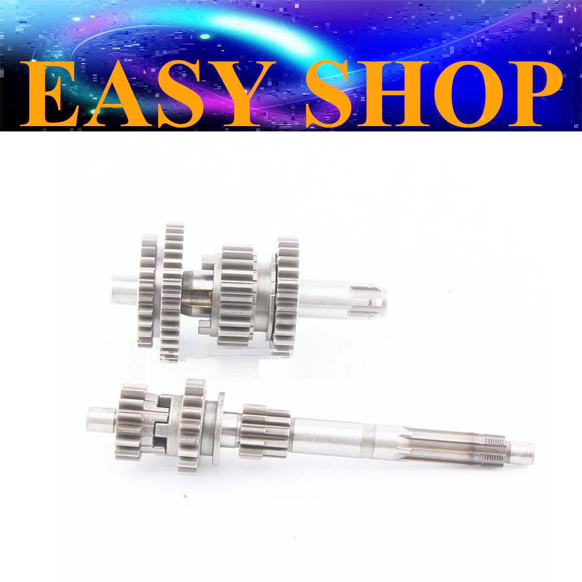 FOR YAMAHA PW80 PW50 V80 80CC 3 SPEED ENGINE TRANSMISSION GEAR SHAFT ASSEMBLY