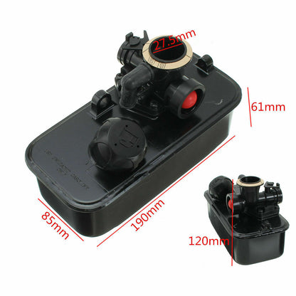Carb Carby Carburetor & Fuel Petrol Tank Briggs And Stratton Mower Primer 498298
