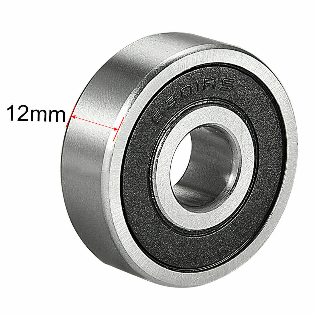 12mm 37mm 6301RS Ball Bearing Stub Axle Hub Wheel Rim Quad ATV Dirt Bike Buggy
