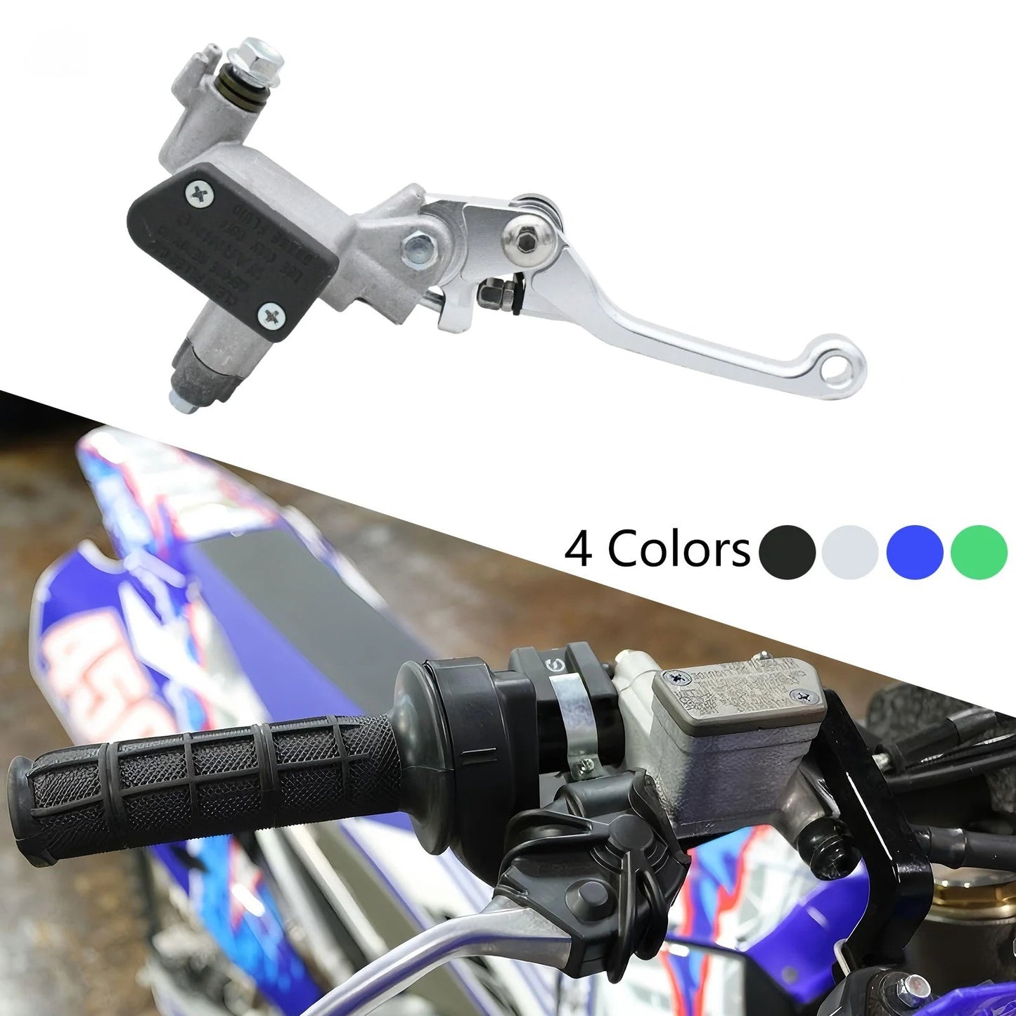 22mm Right Brake Lever Master Cylinder For Kawasaki KX80 KX100 KX125 KX250 KX500