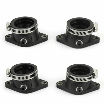 Right Left Carburetor Carby Intake Manifold Boot For Suzuki GS550 GS550E GS550T
