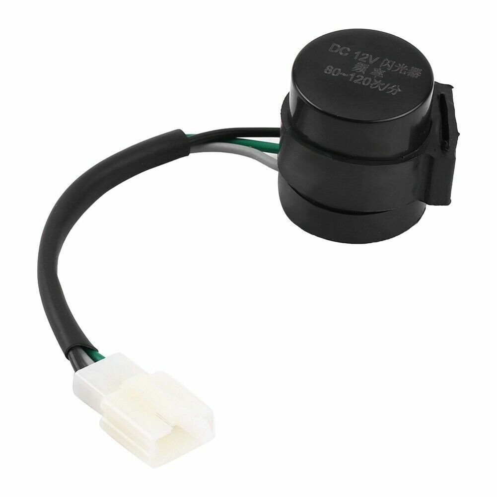 3 Wire Turn Signal Flasher buzzer Scooter GY6 50/125/150cc 139QMB 152QMI 157QMJ
