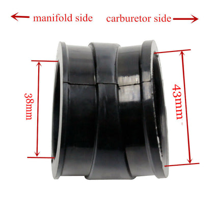 1x Carburetor Carby Intake Manifold Boot For Honda CB750L CB750K CB750F CB750SC