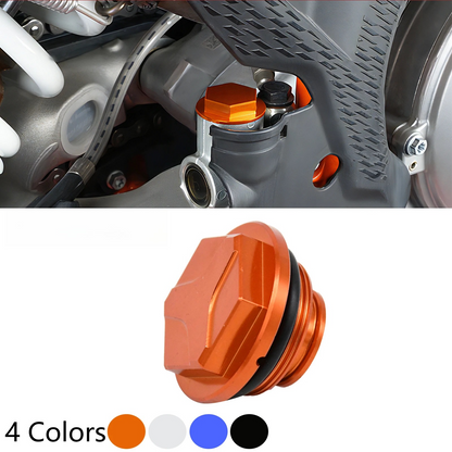 CNC Rear Brake Master Cylinder Fluid Cover Cap For Husqvarna TC FC 125-450