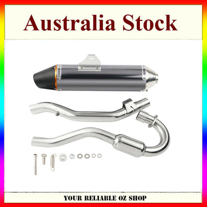 38mm Titanium Exhaust Muffler Pipe System For Honda CRF150F CRF230F 2003-2016