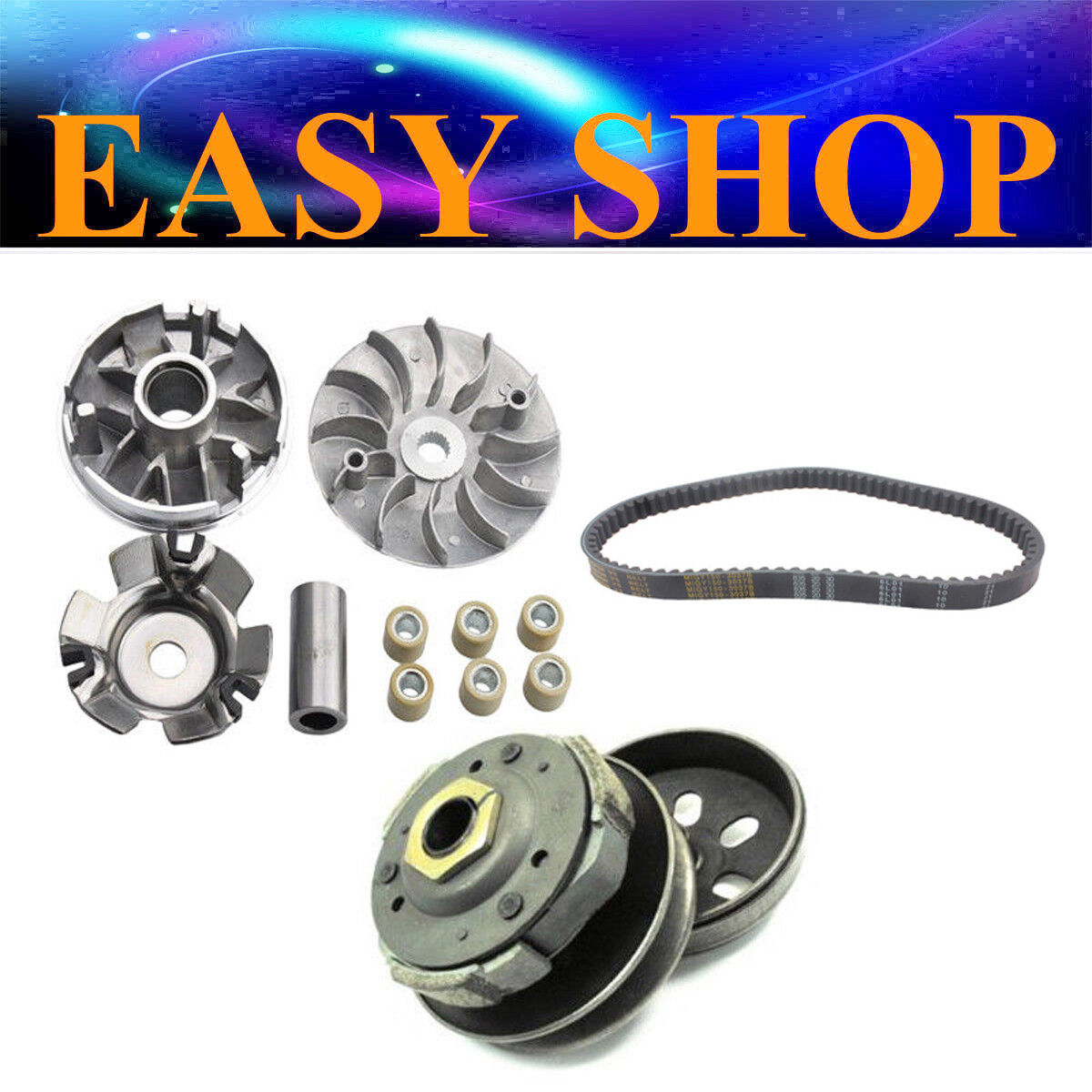 CLUTCH VARIATOR 835 20 30 DRIVE BELT GY6 125cc 150cc 152qmi 157qmj JONWAY JMSTAR