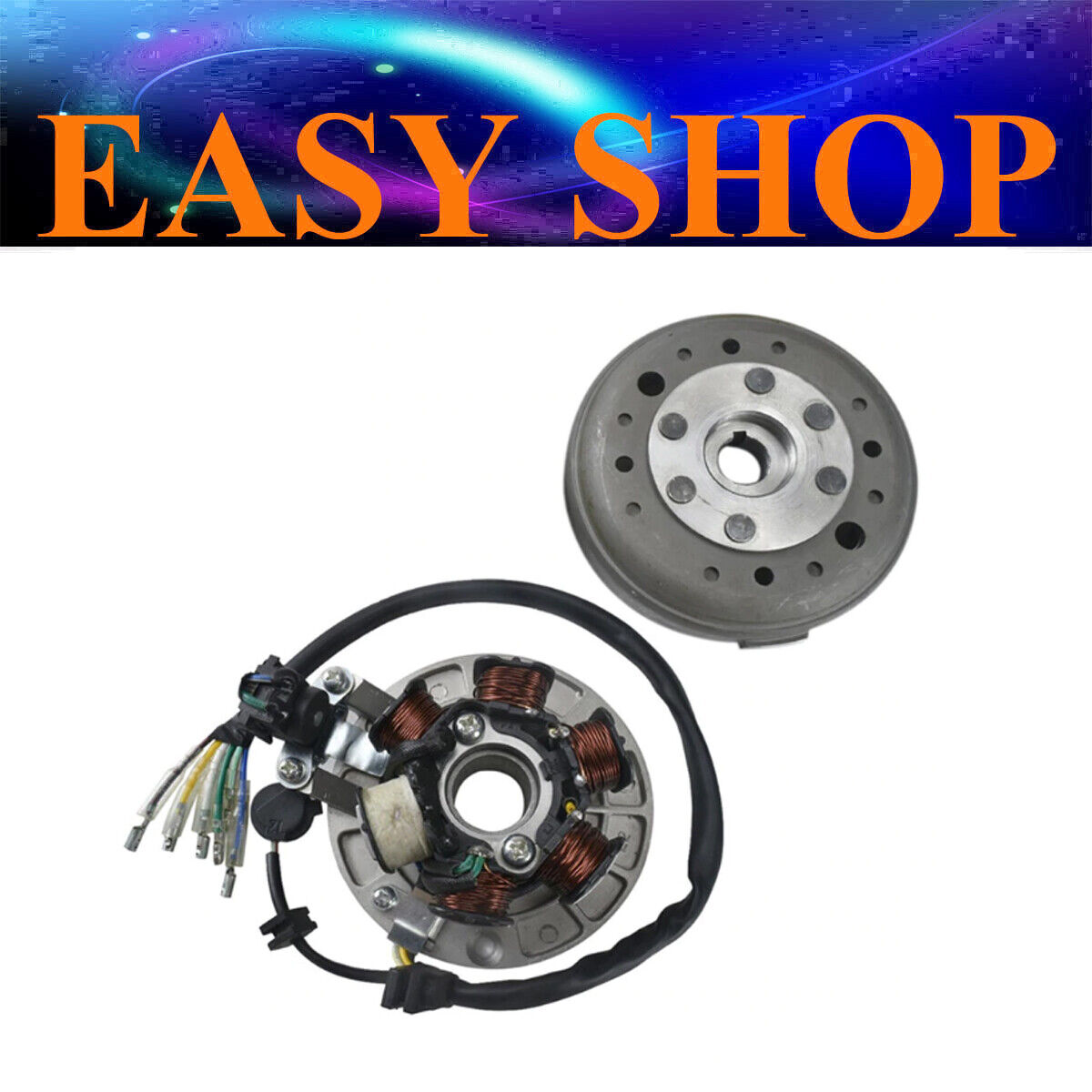 MAGNETO PLATE STATOR ROTOR FLYWHEEL LIFAN 110cc YX 140cc 160cc PIT PRO DIRT BIKE