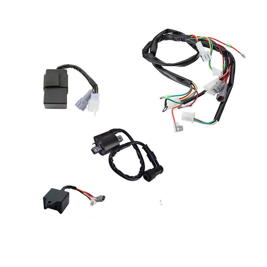 Wiring WIRE LOOM HARNESS IGNITION CDI CONTROL UNIT COIL YAMAHA PW50 PY50cc BIKE