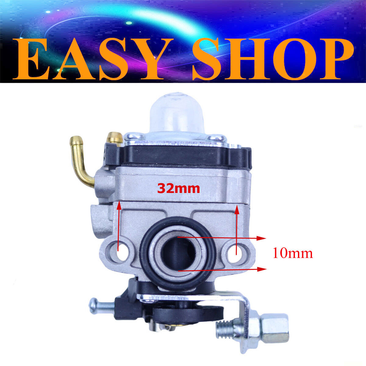 10mm Carburetor Carby Blade Goped 23CC 26CC 33CC 36CC Tanaka Purefire engine