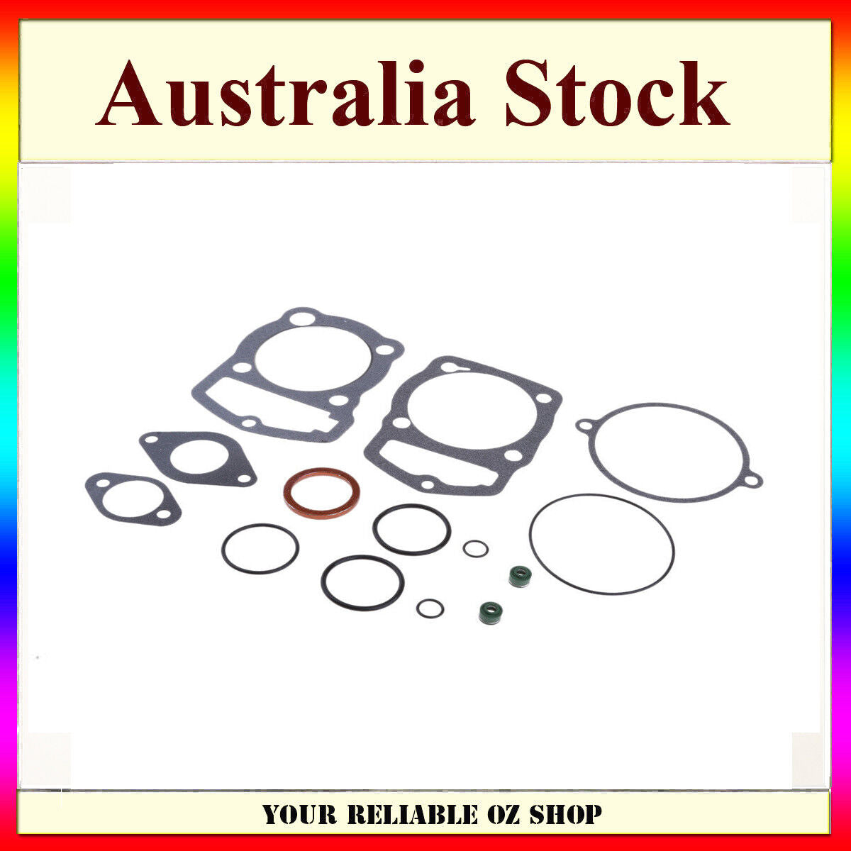Rebuild Top End Head Gasket Kit Honda TRX200 Fourtrax Cylinder Bore 1984