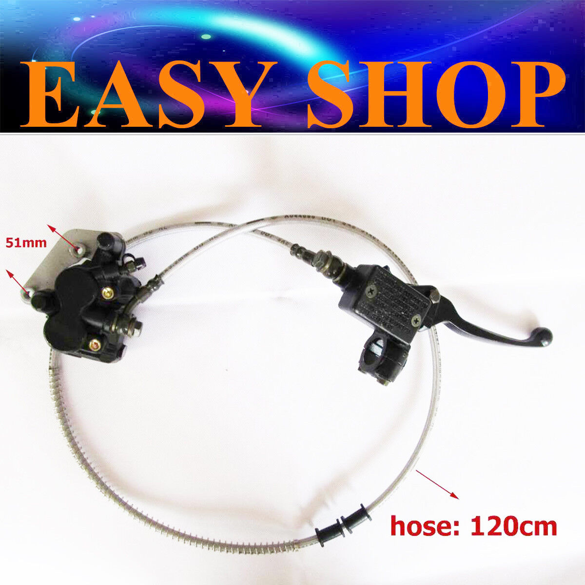 51mm Front Hydraulic Brake Caliper System 110cc 125cc 140cc Thumpstar Atomic DHZ