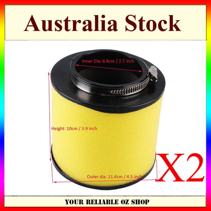 2X Air Filter Honda TRX350FE FourTrax Rancher 4x4 ES,TRX350FM FourTrax Rancher