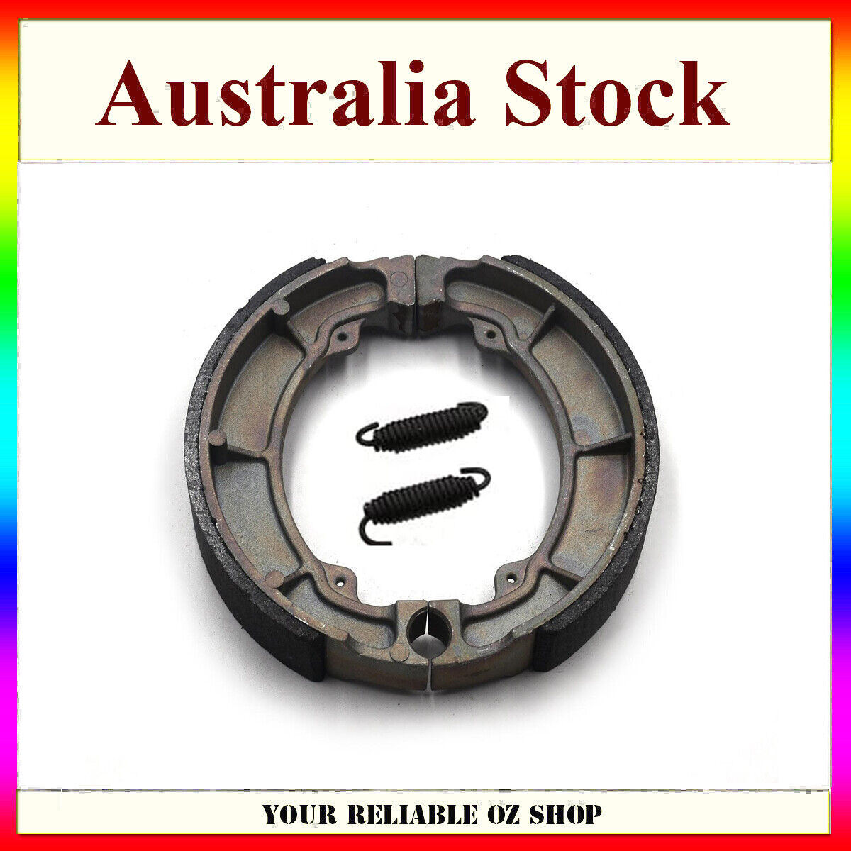Rear Drum Brake Shoes for Kawasaki KLF185 KLF220 KLF250 KLF300 Bike