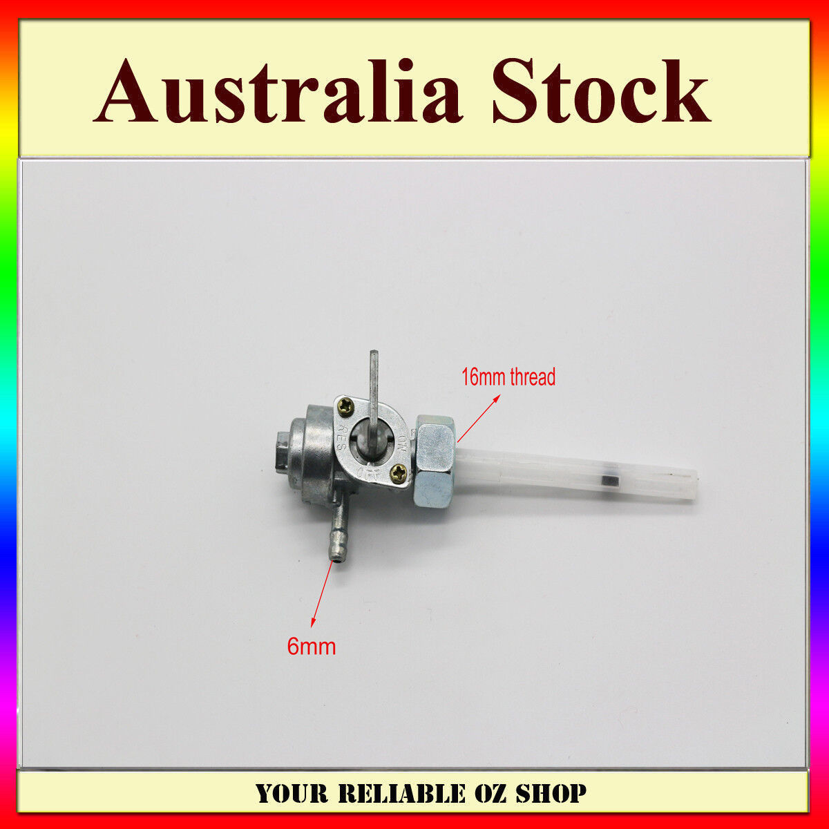16mm GAS Petrol Fuel Tap Tank Switch Valve Petcock FOR Honda CB400F XL125S XL175