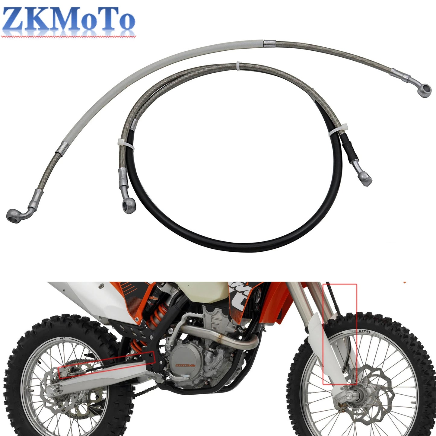 Hydraulic Brake Hose For Husqvarna TC FC TE FE TX FX KTM SX XC EXC SXF XCF EXCF