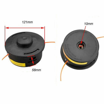 10mm x 1.25 Bump Feed Trimmer Head For Stihl AUTOCUT 25-2 Brushcutter Bumpfeed