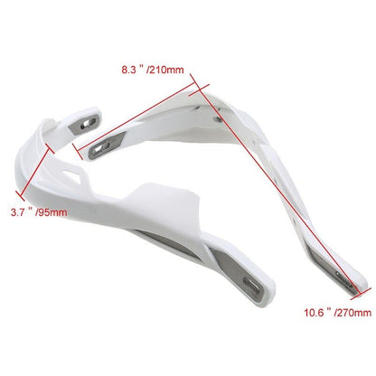 22mm 28mm White Brush Hand Guard Handle Bar BUSTERS DIRT PIT PRO BIKE Thumpstar