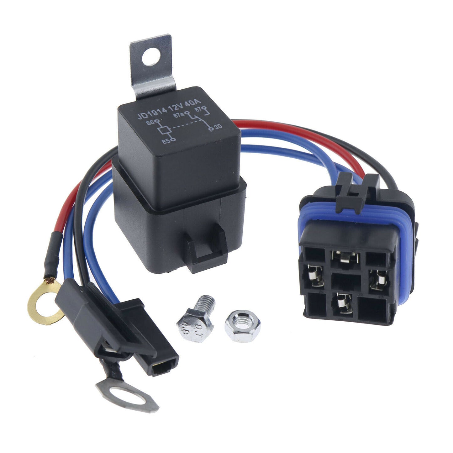 Starter Relay Kit for John Deere AM106304 SRX95 NU96KT LX460 LX465 LX466 LT546H