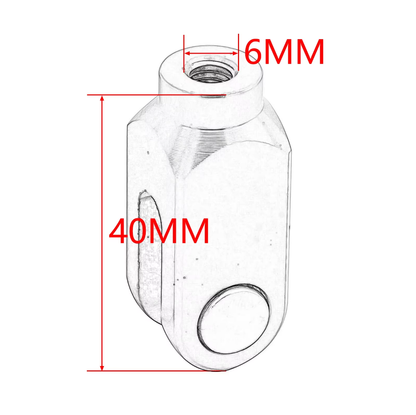CNC Rear Brake Master Cylinder Clevis For HONDA CRF250X CRF250RX CRF250F CRF450R
