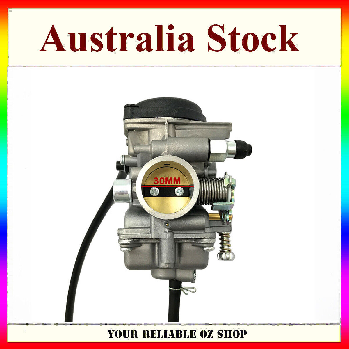 250cc ATV Carburetor For Roketa ATV-10 JIANSHE JS250 BAJA WD250-U Tank Jetmoto
