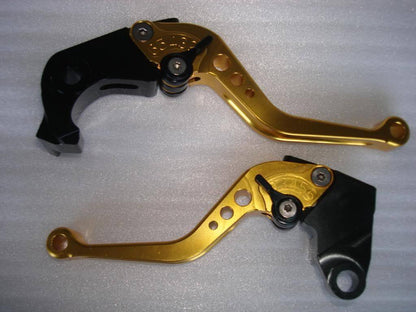 RED GOLD CNC KAWASAKI BRAKE CLUTCH LEVER ZX10R Z750R Z1000 SX NINJA ZX6R BIKE