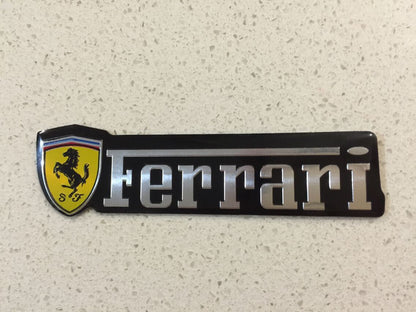 Alloy Logo Badge Sticker HKS BMW HONDA YAMAHA DUCATI SUZUKI BENZ FERRARI JAOS