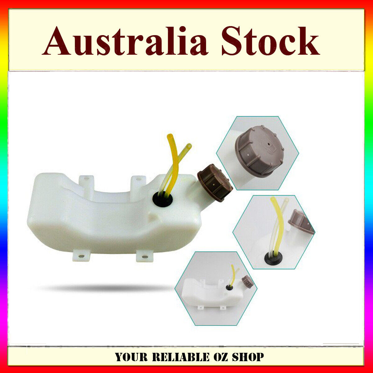Petrol Fuel Tank + Cap Honda GX31 GX22 Trimmer Whipper Snipper Engine Water Pump