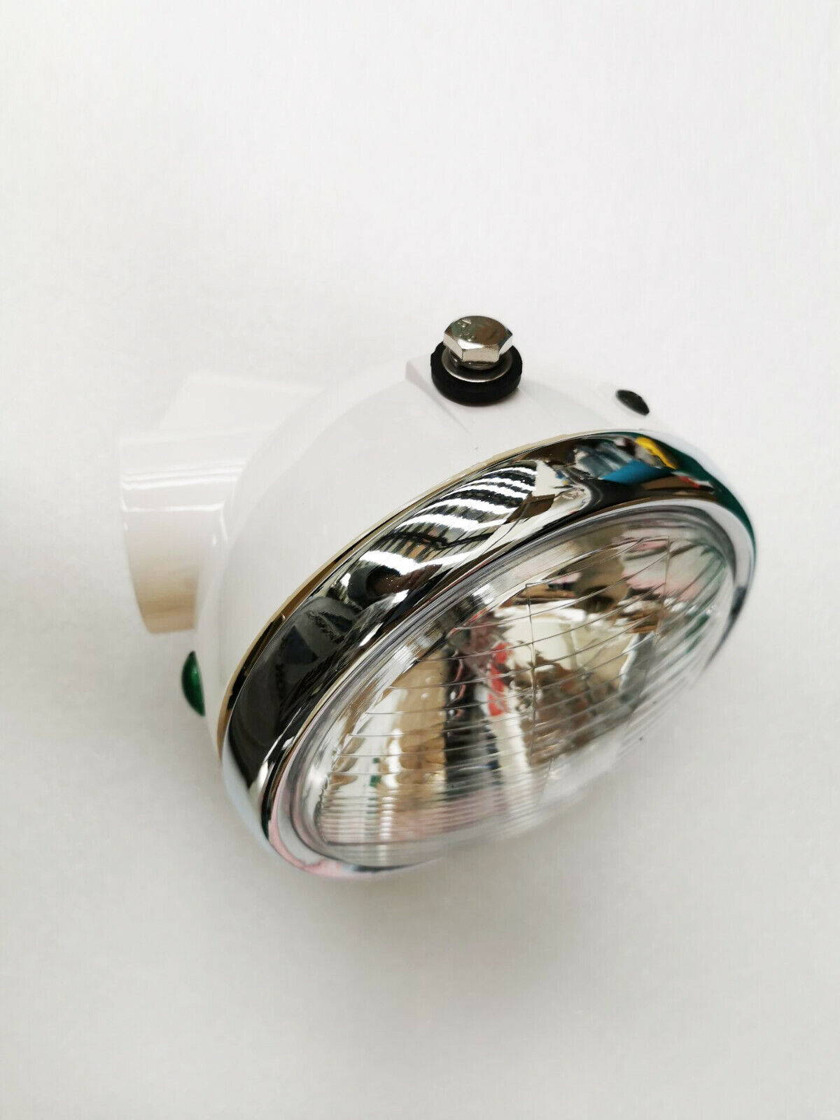 2 Wires 12 Volt White FRONT LIGHT HEADLIGHT For Honda Monkey Mini Z50 Bike