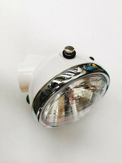 2 Wires 12 Volt White FRONT LIGHT HEADLIGHT For Honda Monkey Mini Z50 Bike