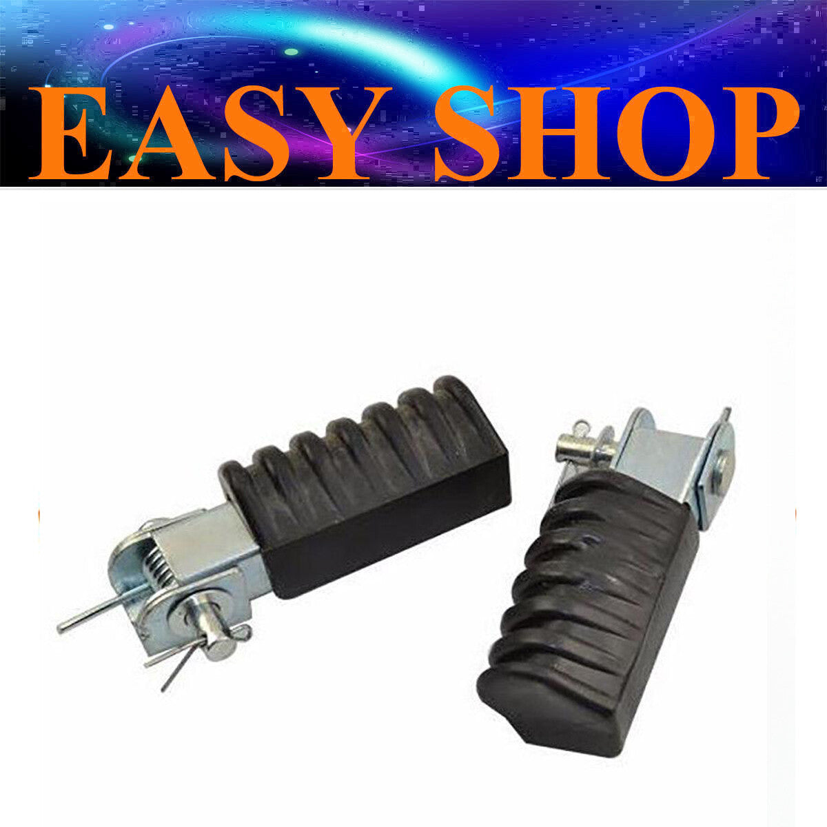FOOT PEGS REST FOOTPEGS FOR PW50 PW80 PeeWee 50 GTMOTOR G50T Loncin PY50 Jianshe