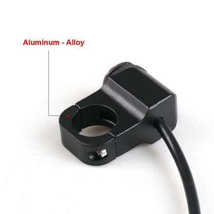 3 Wire Motorcycle Waterproof Handlebar Headlight Fog Spot light On Off Switch