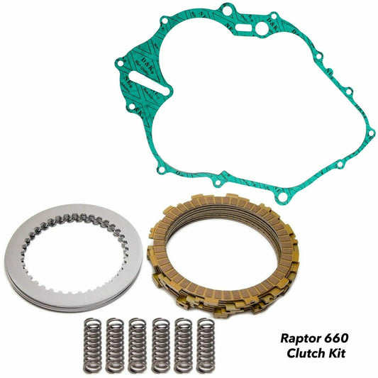 Clutch Kit Springs Friction Steel Plates Gasket For Yamaha YFM660 Raptor YFM660R