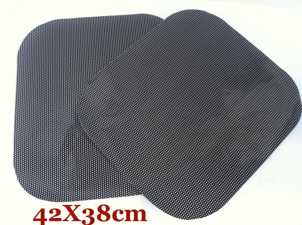 2X Sunscreen Sun Shade Visor Covers Mesh Shield Sticker Car Ute Caravan Window