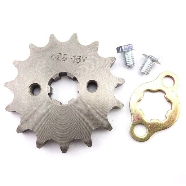 17mm 428 15 TOOTH FRONT CHAIN SPROCKET COG 125cc 150cc 250cc Atomic DHZ Assassin