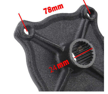 2X 4 Stud Wheel Spline Rim Rear Axle Hub 250cc 125cc 150cc Quad Bike ATV Buggy