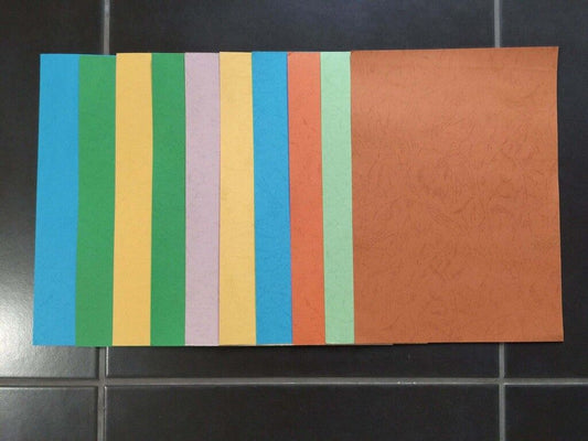 10 Sheets A4 Pattern Color Card Cardboard Paper DIY Craft Art Scrapbooking