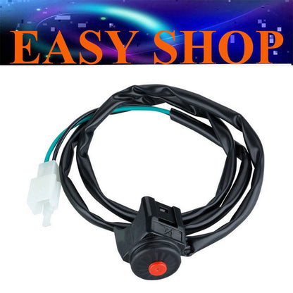 2 Wire On Off Stop Kill Switch Horn Button Quad PIT PRO BIKE TRAIL DUNE BUGGY