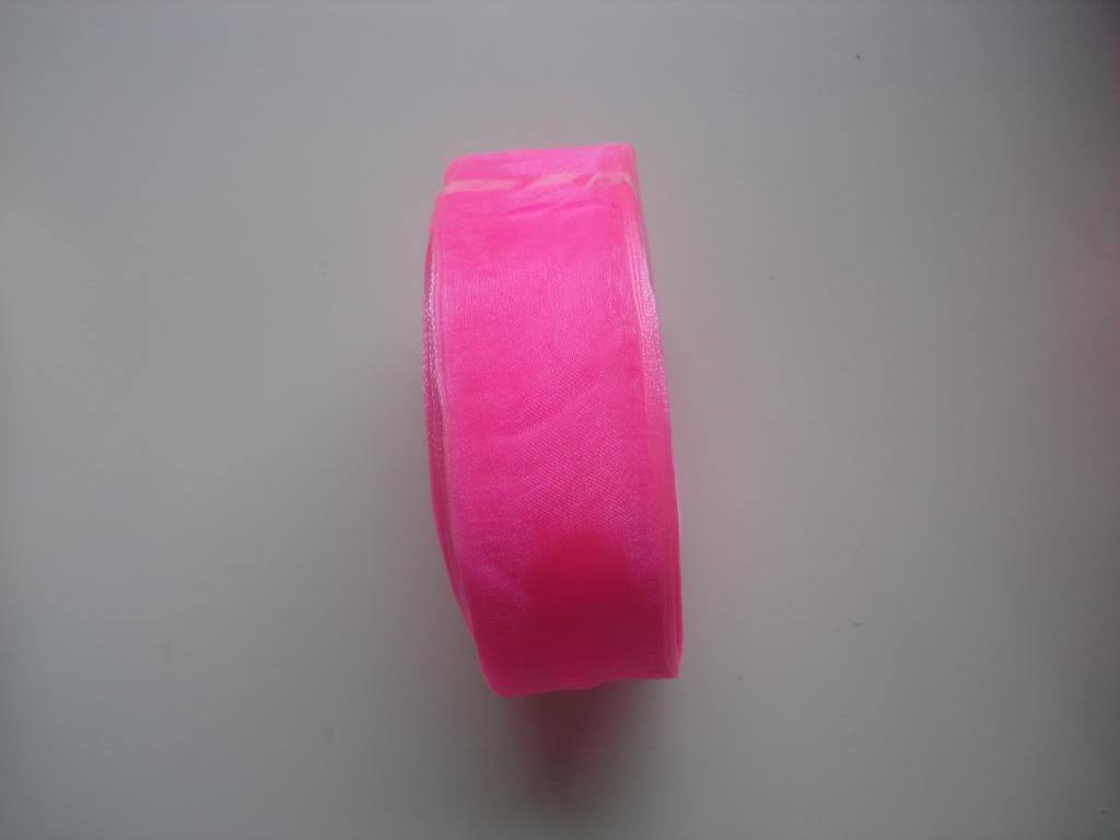25 Yard 35mm Organza Sheer Ribbon Bow Wedding Craft Sew Gift Box Scrapbook DIY