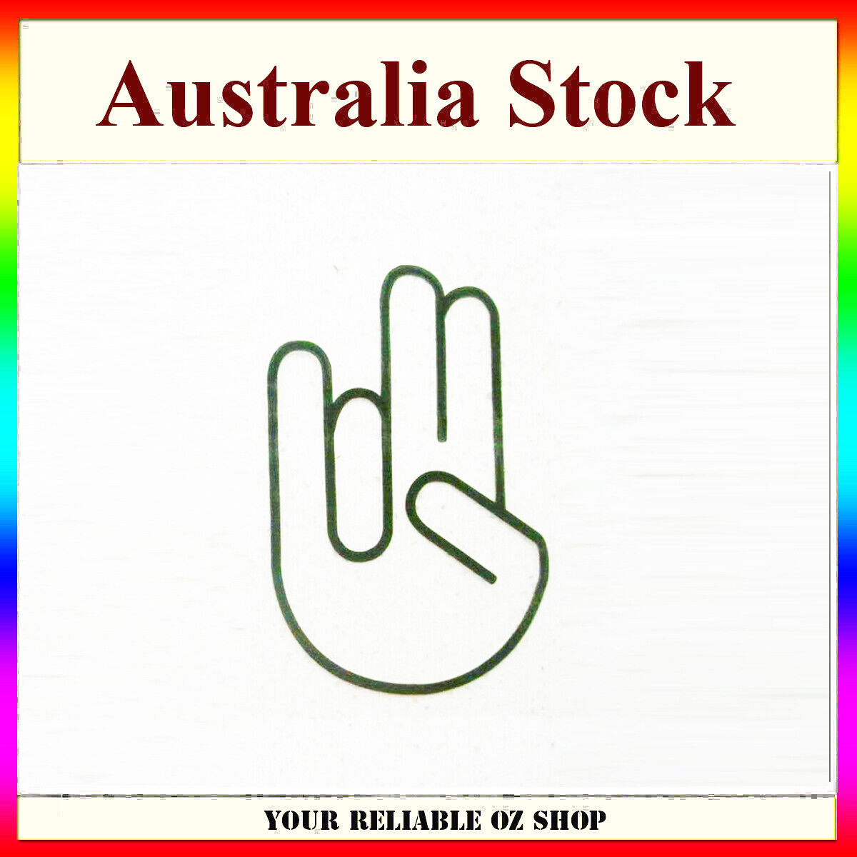 JDM FUNNY SHOCKER HAND STICKER DECAL 4WD CAR WINDOW WINDSCREEN TURBO DRIFT UTE